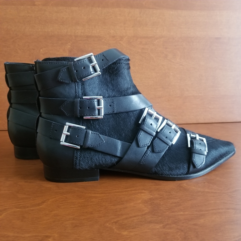 ASH Blast x Free People Black Calf Boots SZ 9 NWOB